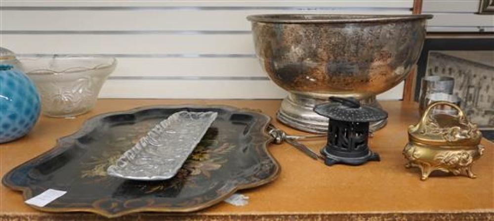 SILVER PLATE PUNCH BOWL T LE 31f98e