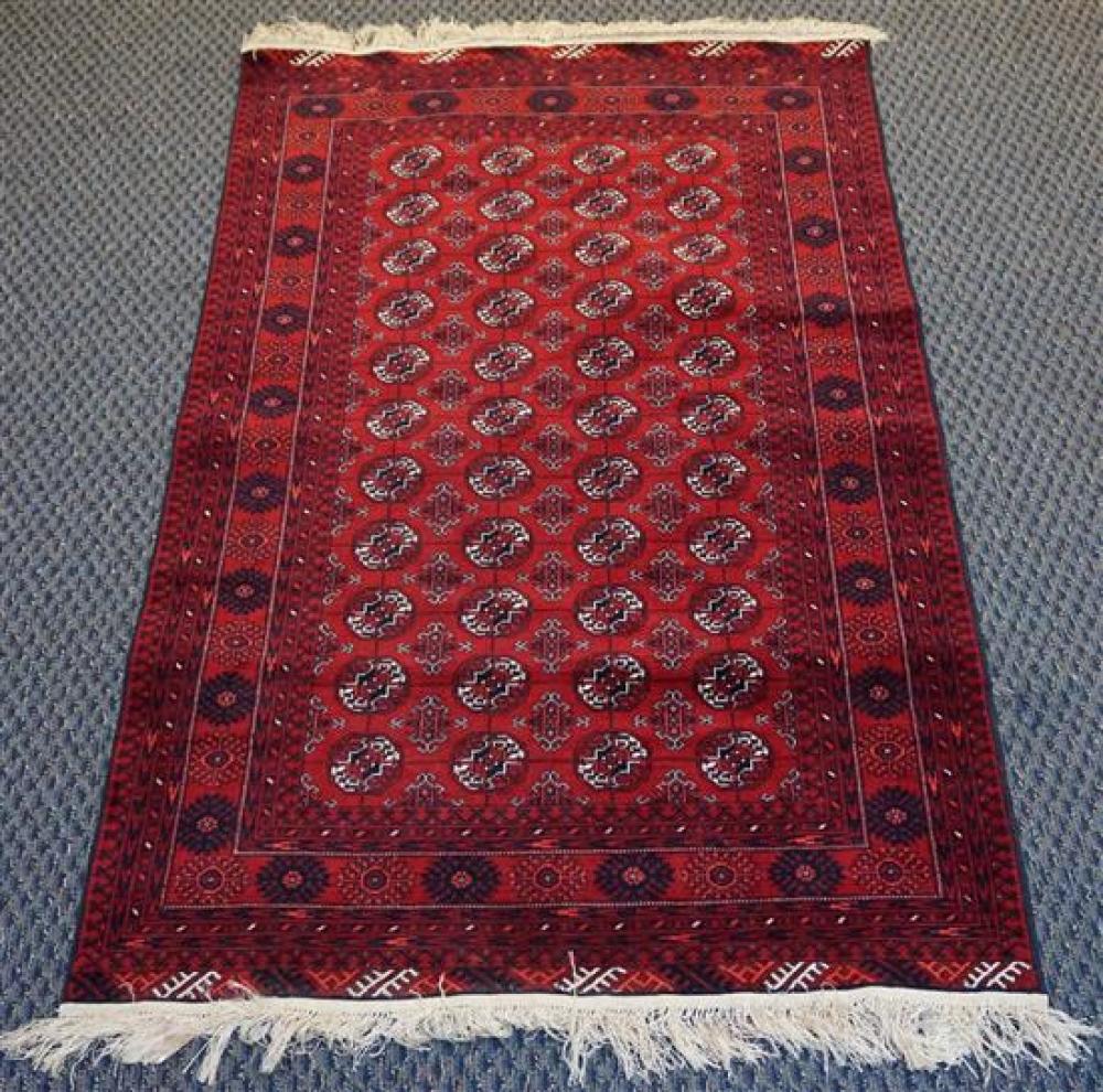 TURKOMAN RUG, 5 FT 9 IN X 3 FT