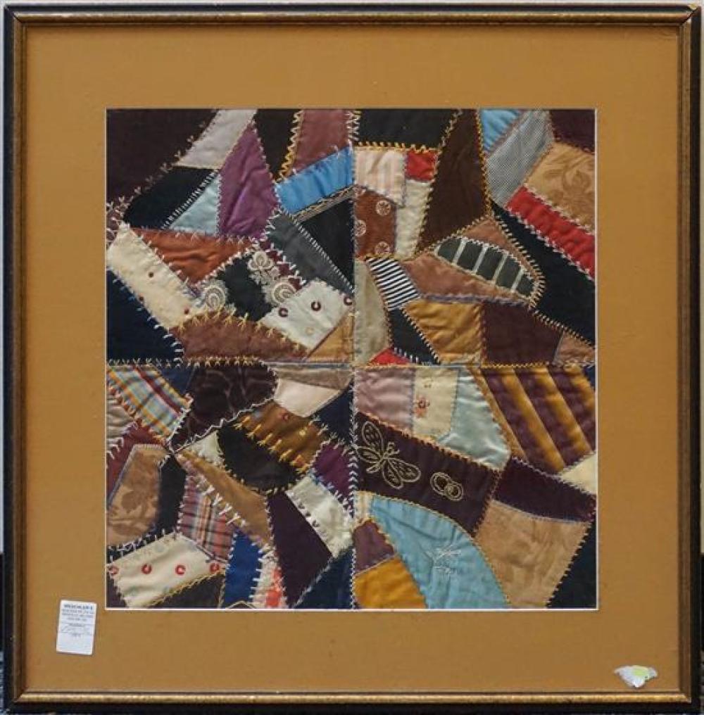 PATCH QUILT SAMPLER FRAME 28 X 31f9e6