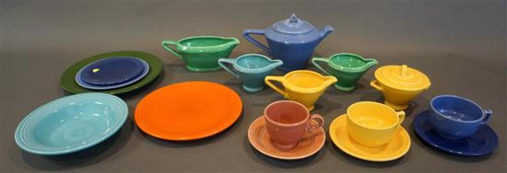 COLLECTION OF FIESTAWARE RIVIERA 31fa08