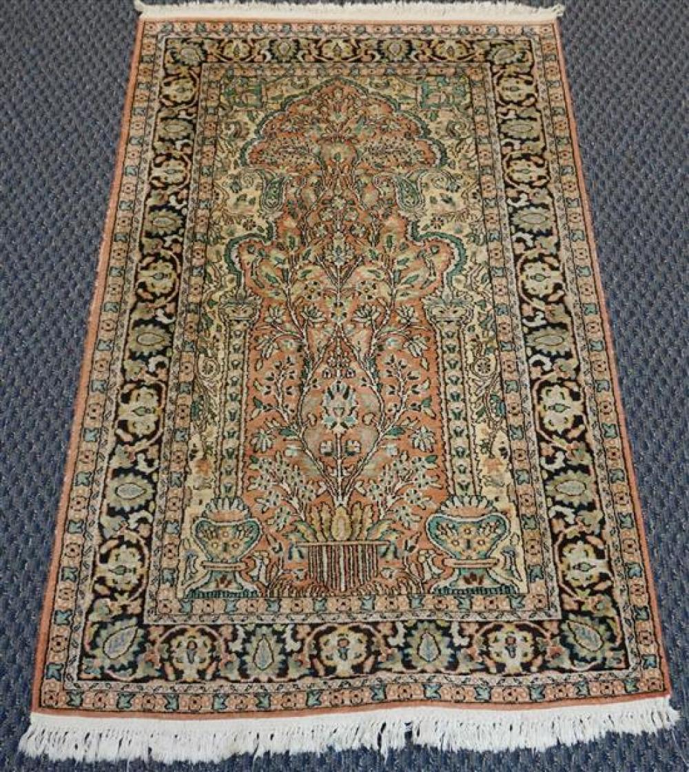 TABRIZ RUG, 5 FT 1 IN X 3 FT 1