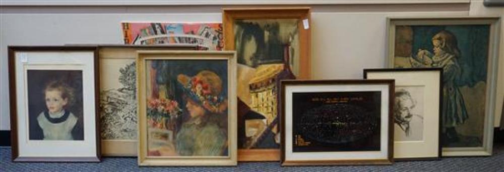 COLLECTION OF EIGHT ASSORTED WORKS