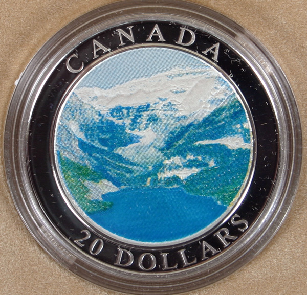 2003 Canada Silver Rocky Mountains Coin