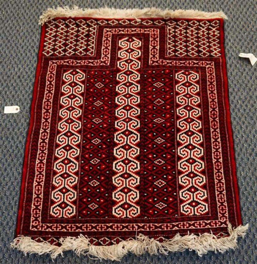 AFGHAN PRAYER RUG, 4 FT X 3 FTAfghan