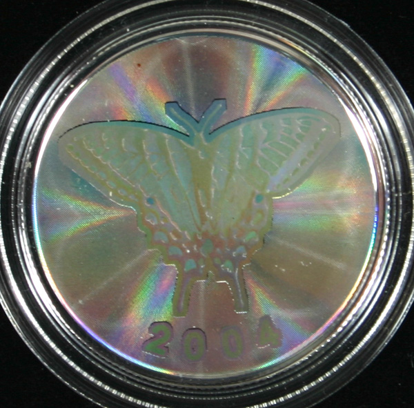 2004 Canadian 50 Cent Tiger Swallowtail
