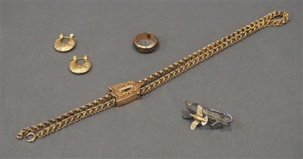 GROUP OF GOLD FILLED JEWELRY, INCLUDING