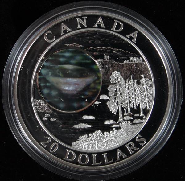 2005 Canada Silver Diamonds Coin 4ff82