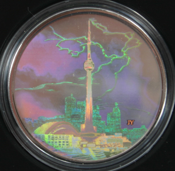 2006 Canadian $20 Fine Silver Hologram