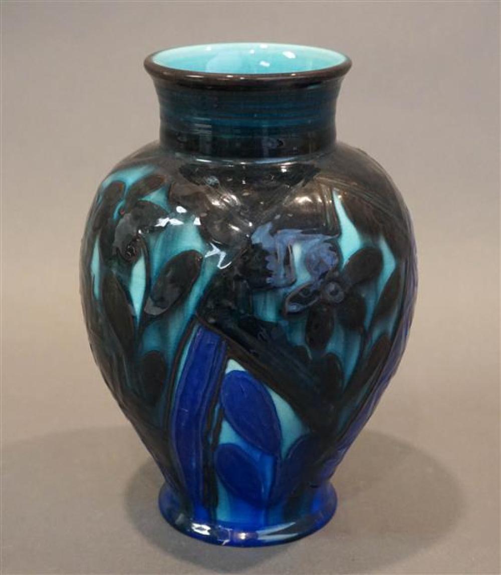 ROOKWOOD GLAZED VASE, WILHEMINE