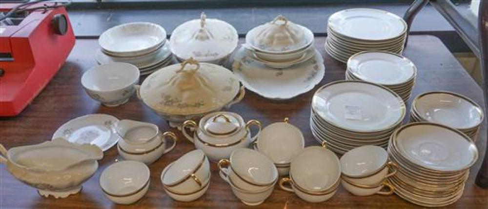 NORITAKE AND AUSTRIAN, TWO PARTIAL PORCELAIN