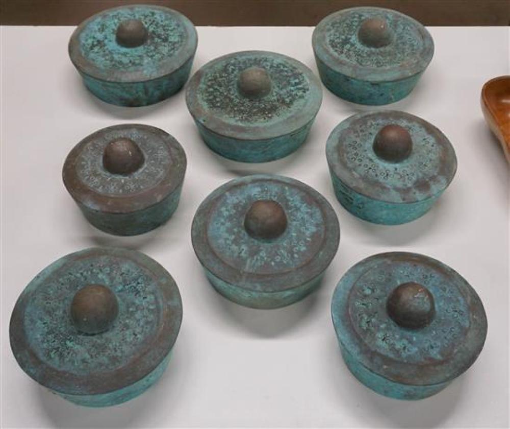 EIGHT SOUTHEAST ASIAN VERDIGRIS 31fbbe