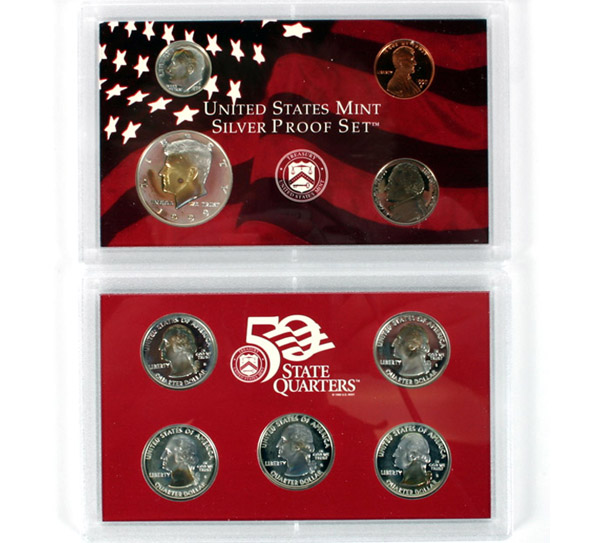 1999-S U.S. Silver Proof Set w/Original