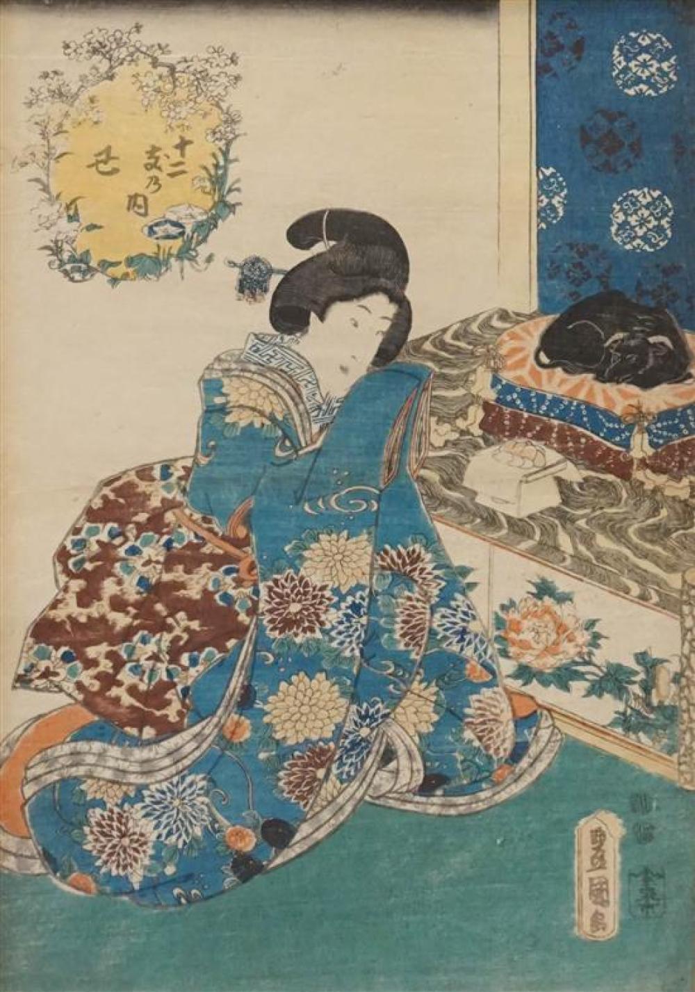 UTAGAWA TOYOKUNI (1786-1865), PORTRAIT