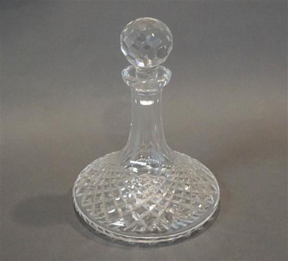 WATERFORD CUT CRYSTAL SHIP'S DECANTERWaterford