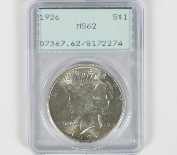 1926 Peace Dollar 1 PCGS MS62 4ffbd
