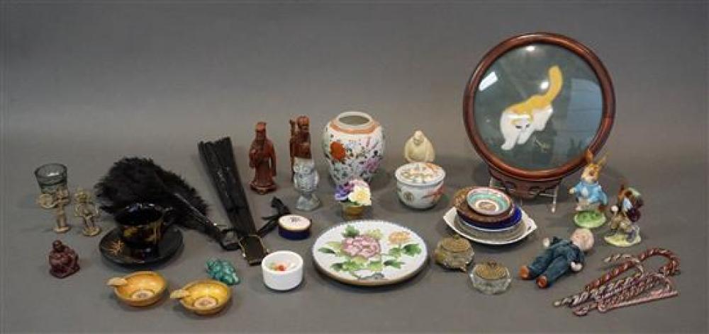 COLLECTION OF ASSORTED CABINET ARTICLESCollection