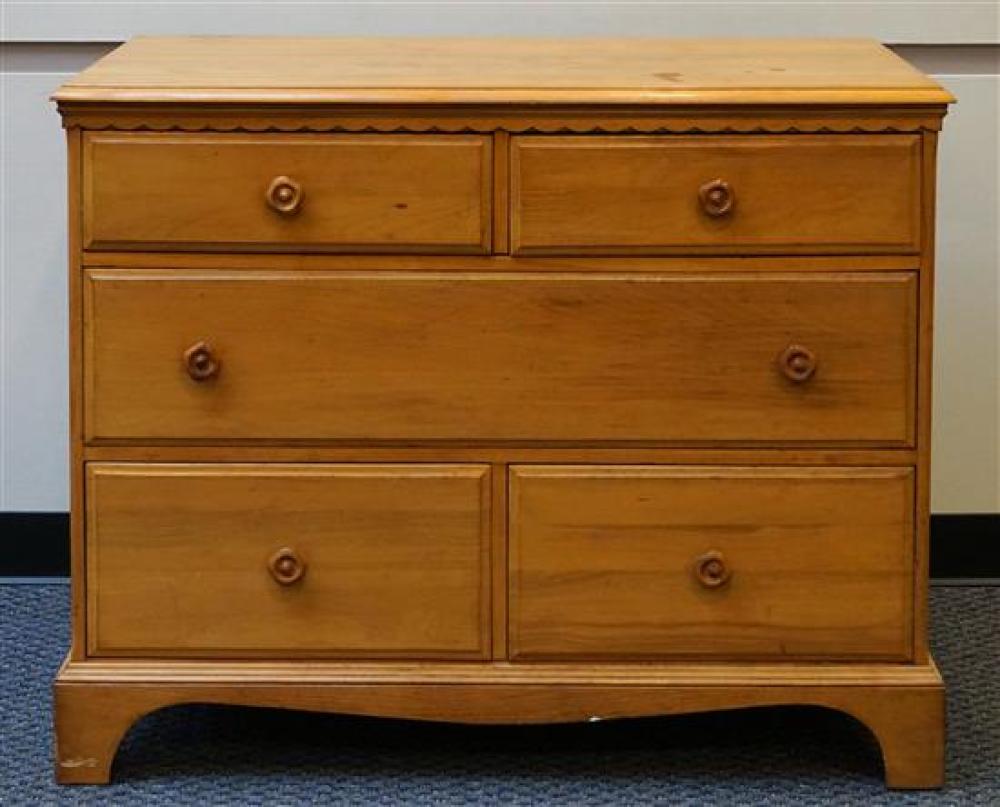 DAVIS FURNITURE CO. MAPLE DRESSER AND