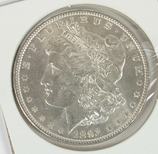 1893 Morgan Dollar Uncirculated