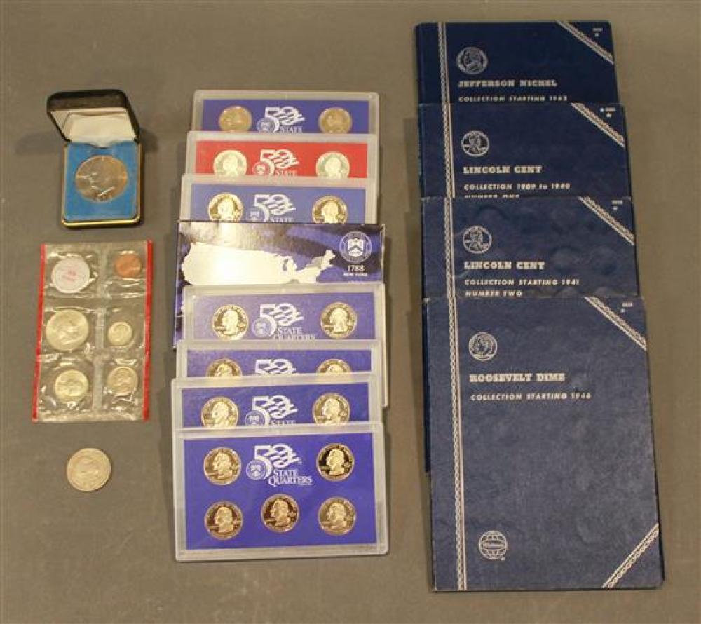 COLLECTION OF US PROOF SETS AND 31fe21