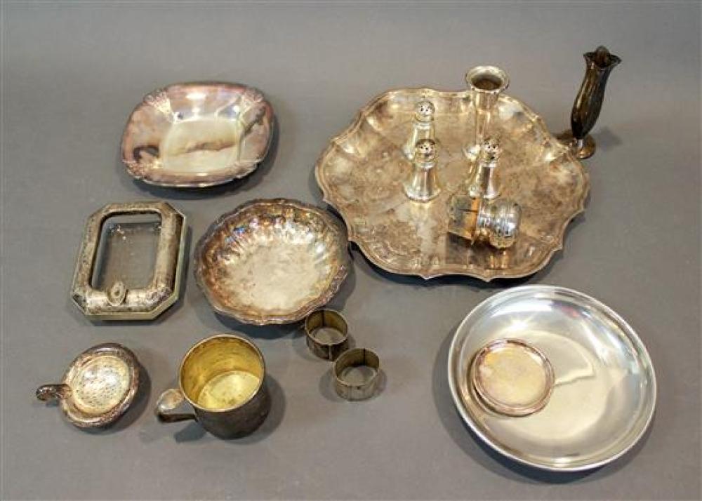 SMALL GROUP OF STERLING ARTICLES