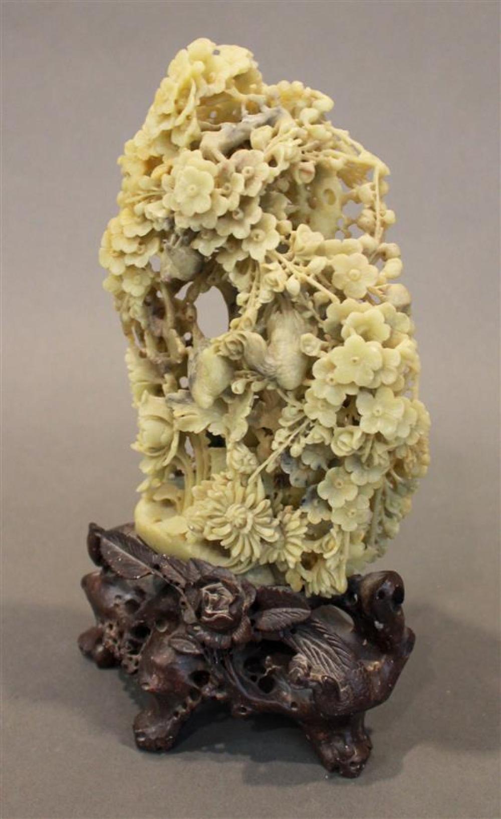 JAPANESE SOAPSTONE CARVING, HEIGHT: