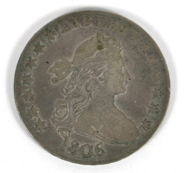 1806 Draped Bust Half dollar VG/F