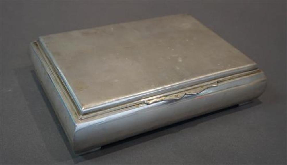 CONTINENTAL SILVER CIGARETTE BOXContinental