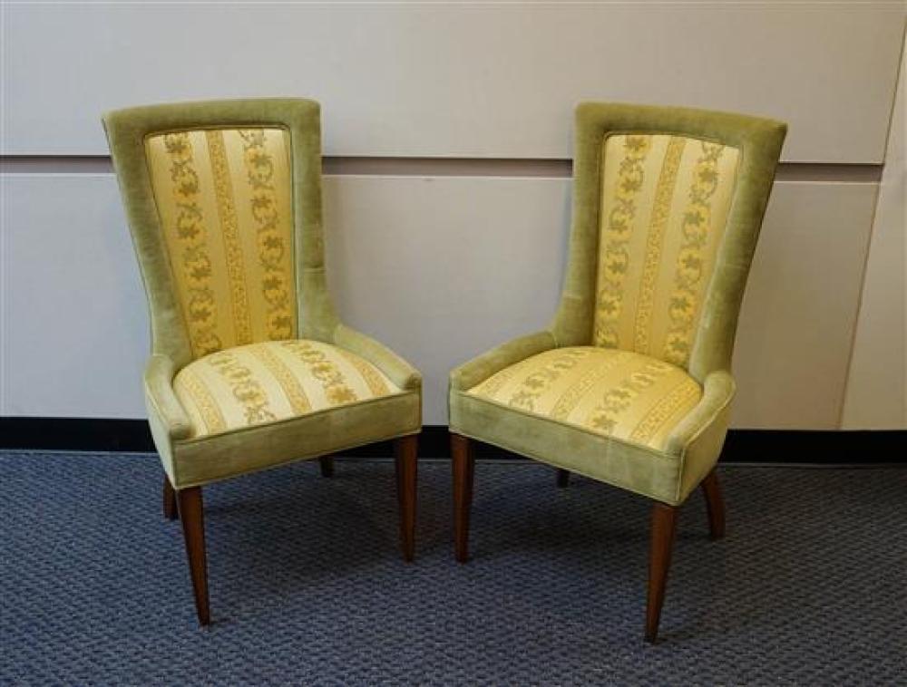 PAIR OF NEOCLASSICAL STYLE GREEN