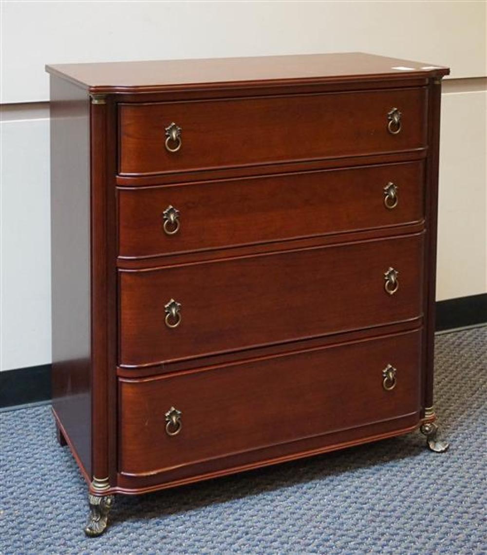 EMPIRE STYLE CHERRY CHEST OF DRAWERSEmpire 32001a