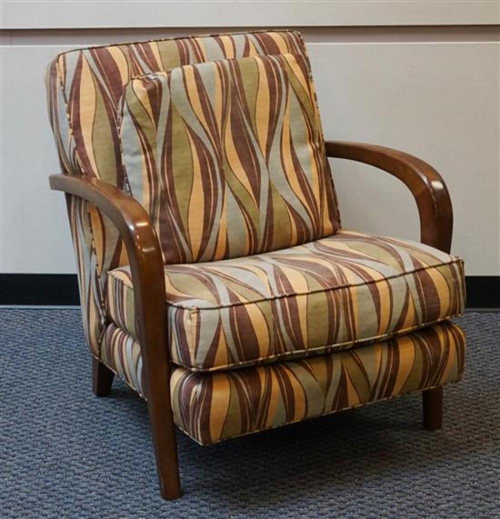 MICHAEL THOMAS WALNUT UPHOLSTERED