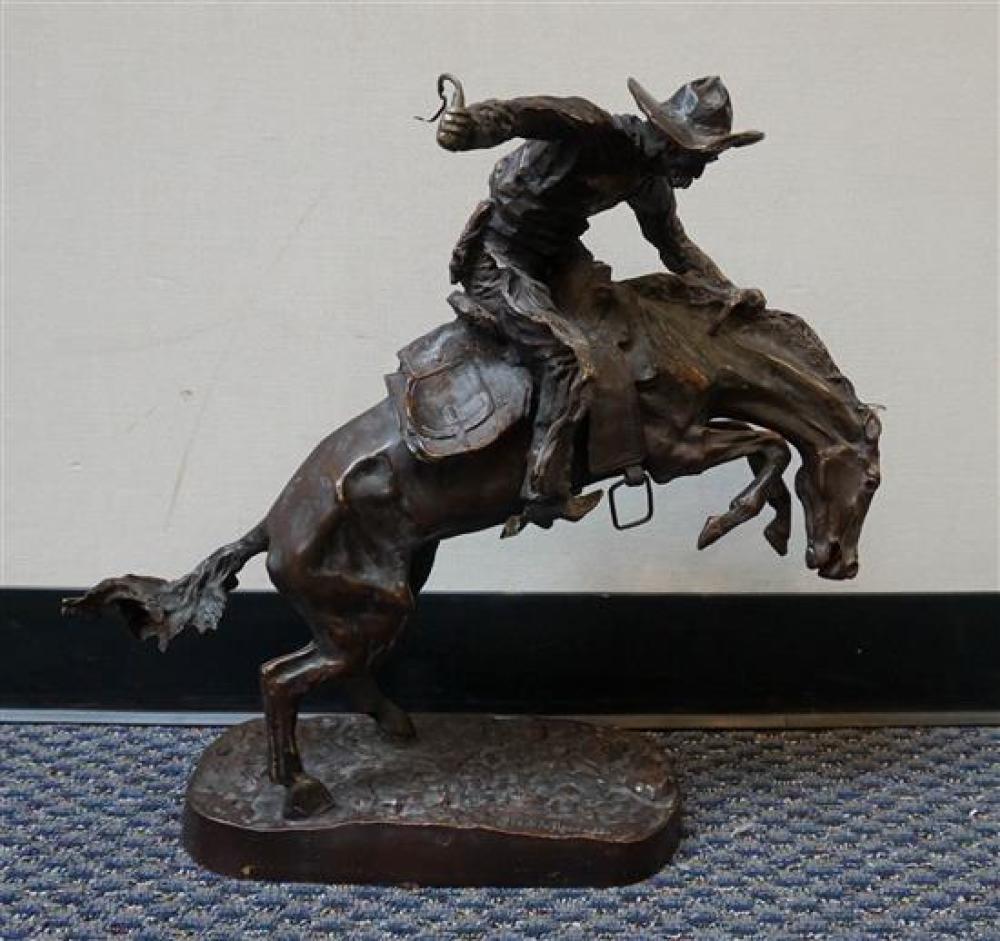 AFTER FREDERIC REMINGTON, THE BRONCO