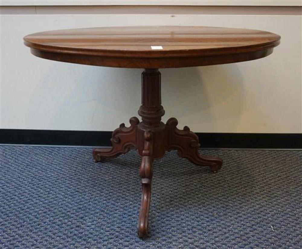 VICTORIAN ROCOCO BURLWOOD OVAL