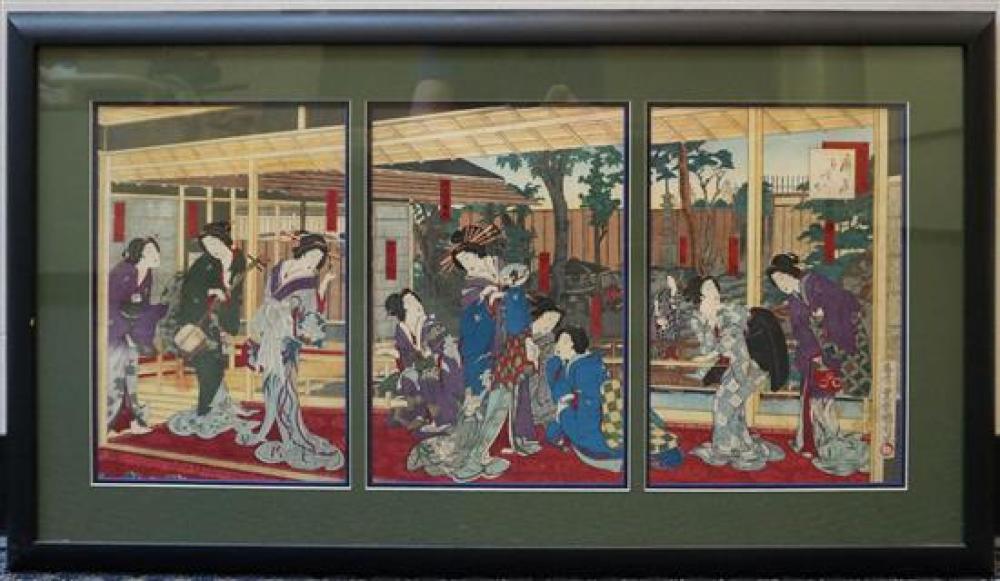 JAPANESE WOODBLOCK PRINTS OF A 320094