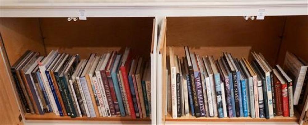 TWO SHELVES OF BOOKSTwo Shelves