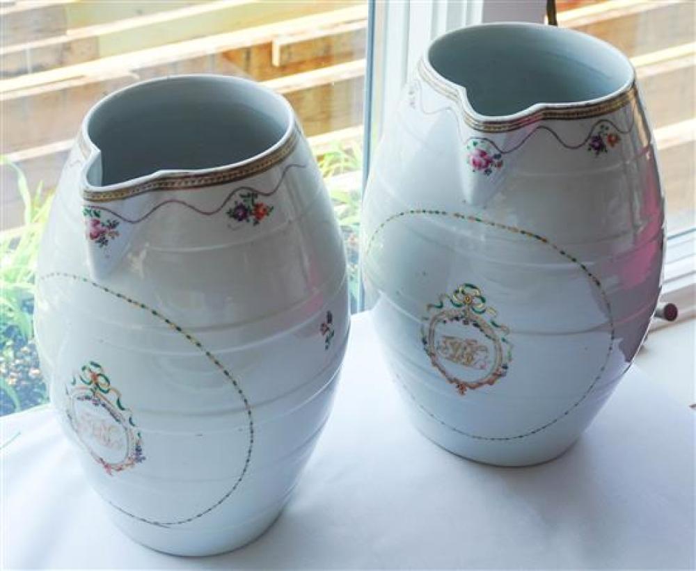 TWO CHINESE EXPORT PORCELAIN CIDER