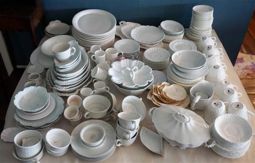 ASSEMBLED WEDGWOOD AND OTHER WHITE 320183