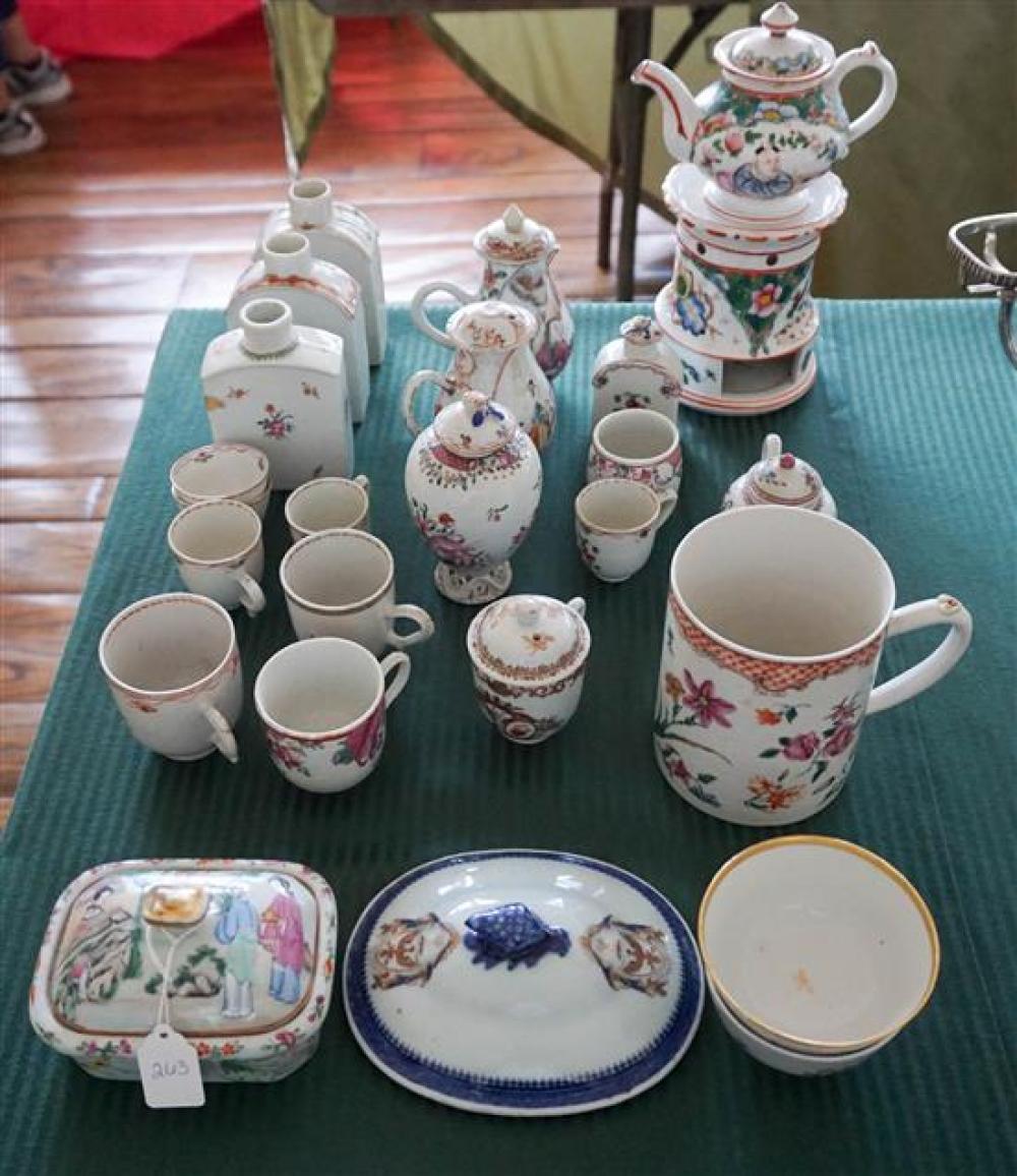 GROUP OF CHINESE EXPORT PORCELAIN 3201cb