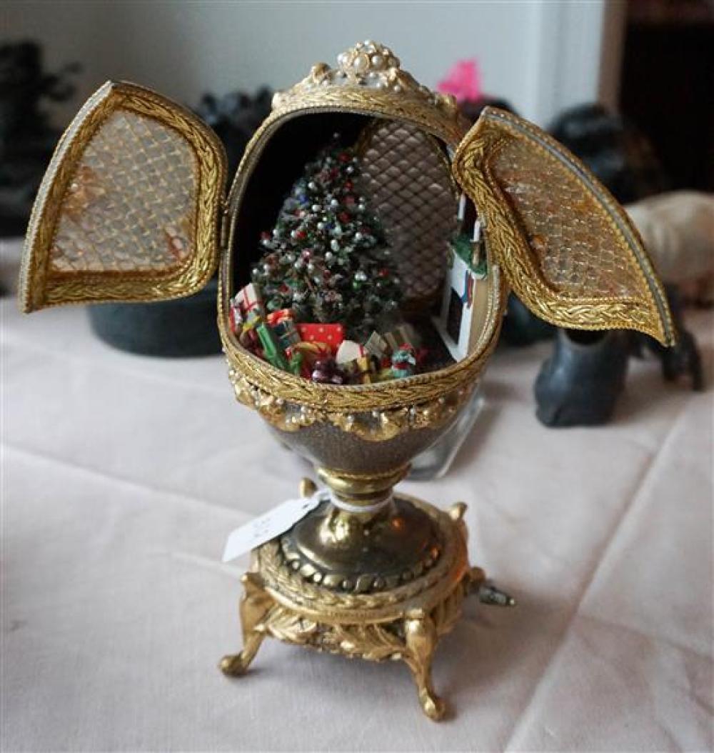 FABERGE STYLE MUSIC BOXFaberge