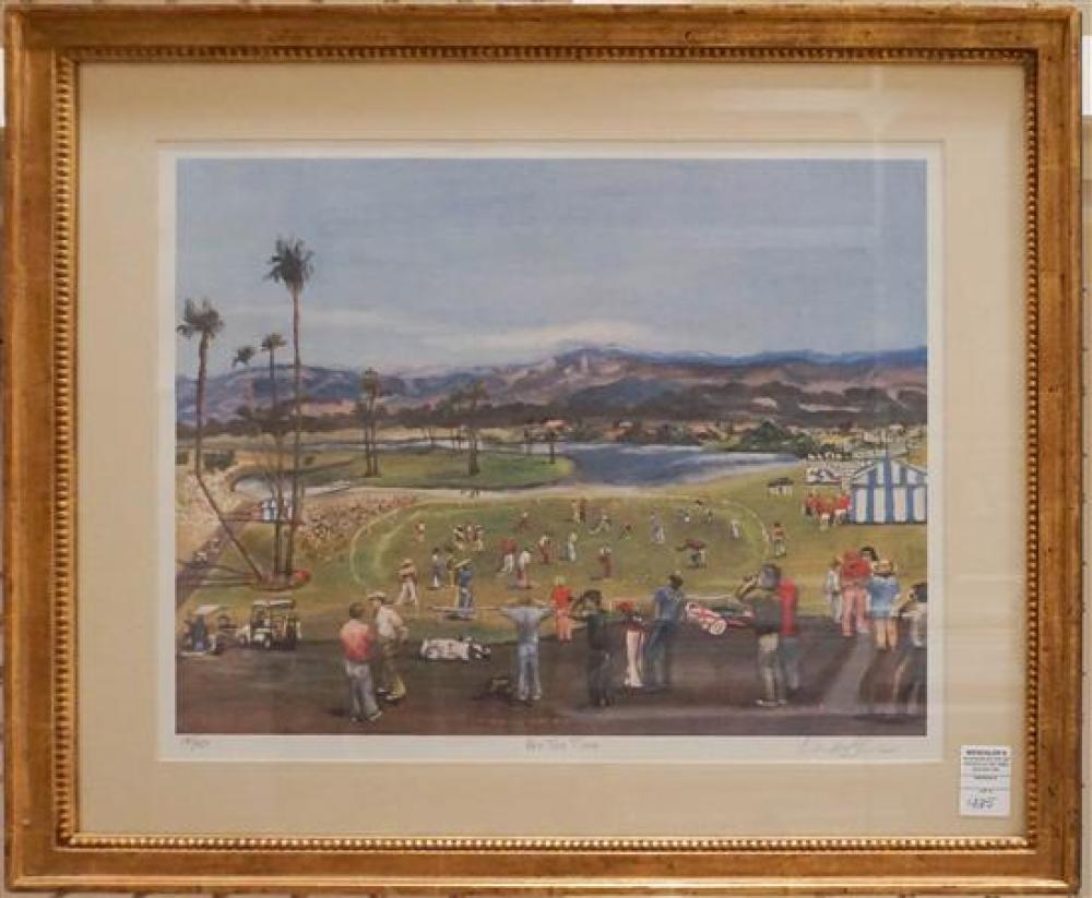 AFTER DINAH "PRE TEE TIME" FRAMED