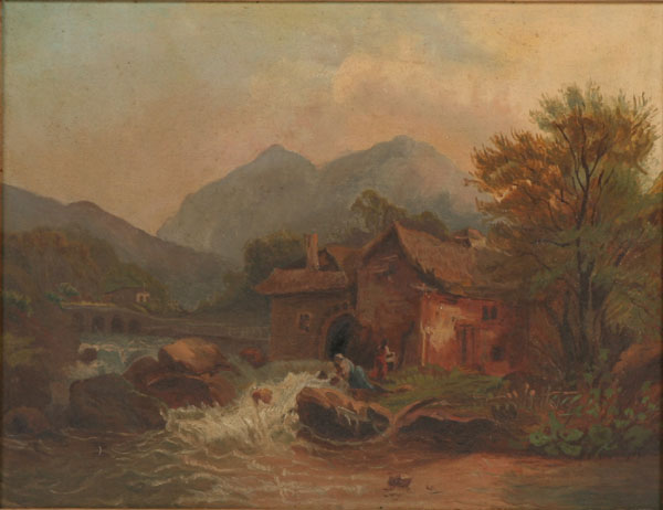 Nineteenth century European village