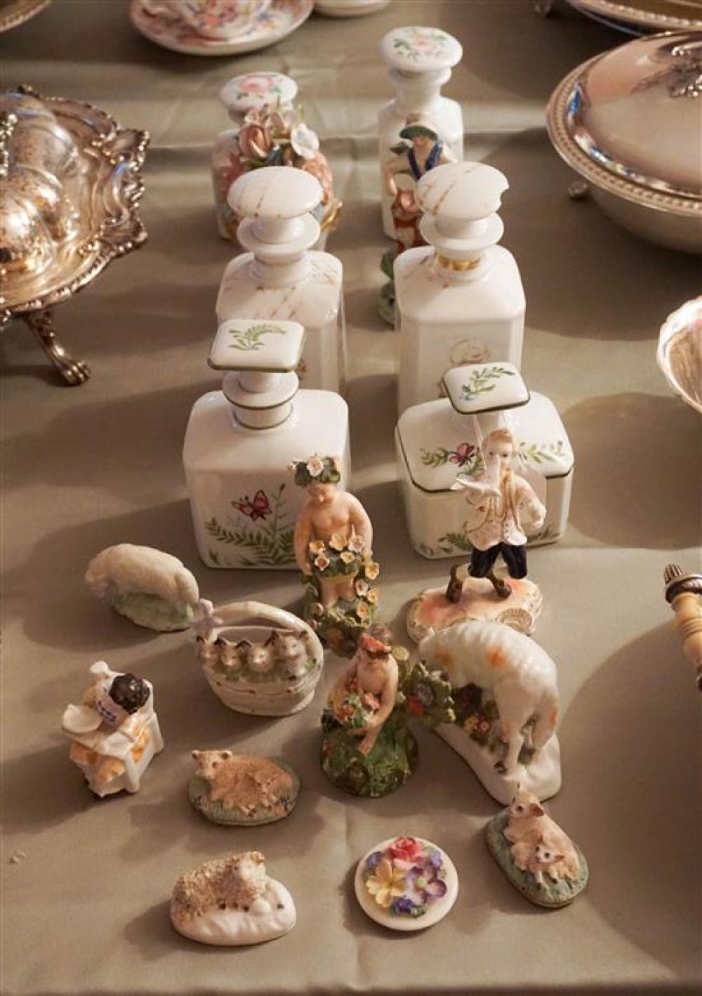 GROUP OF EUROPEAN PORCELAIN PERFUME 3202ab