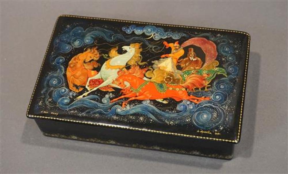 RUSSIAN POLYCHROME LACQUER FAIRY 3202f6