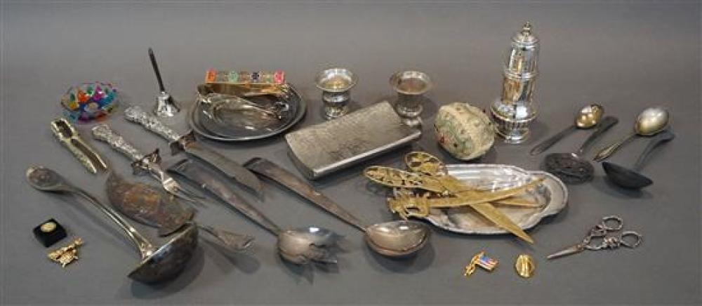 COLLECTION OF SILVERPLATE PEWTER  3202fd