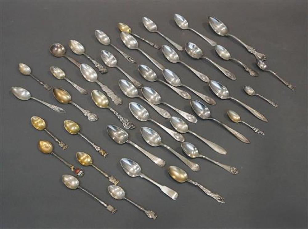 COLLECTION OF THIRTY-TWO STERLING