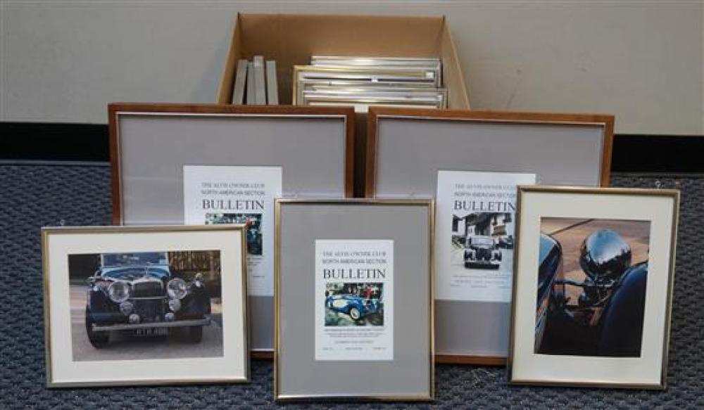 COLLECTION WITH FRAMED PHOTOGRAPHS 32036c