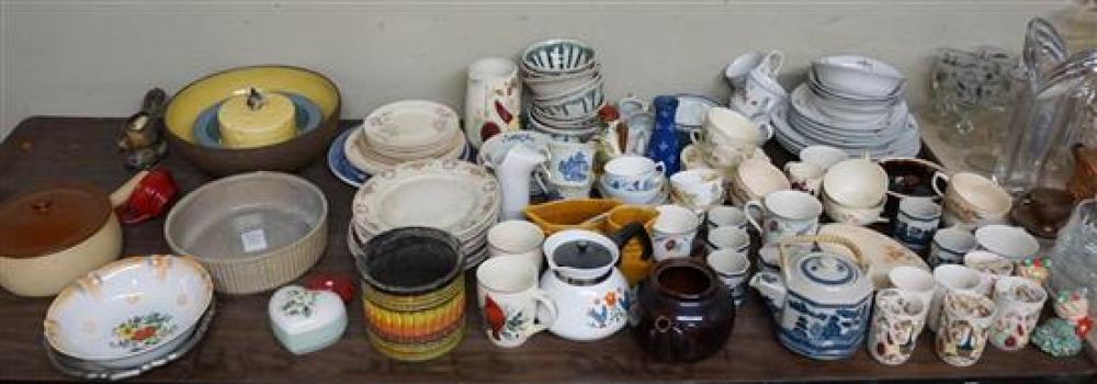 GROUP OF ASSORTED CHINA AND CERAMIC 32042b