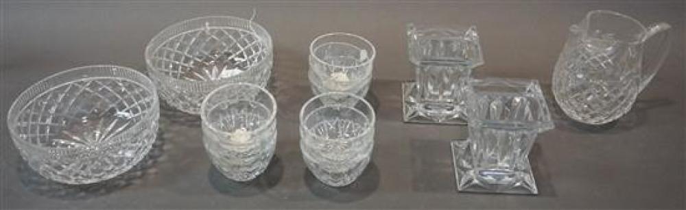 TWO WATERFORD CRYSTAL 'KILLEEN'
