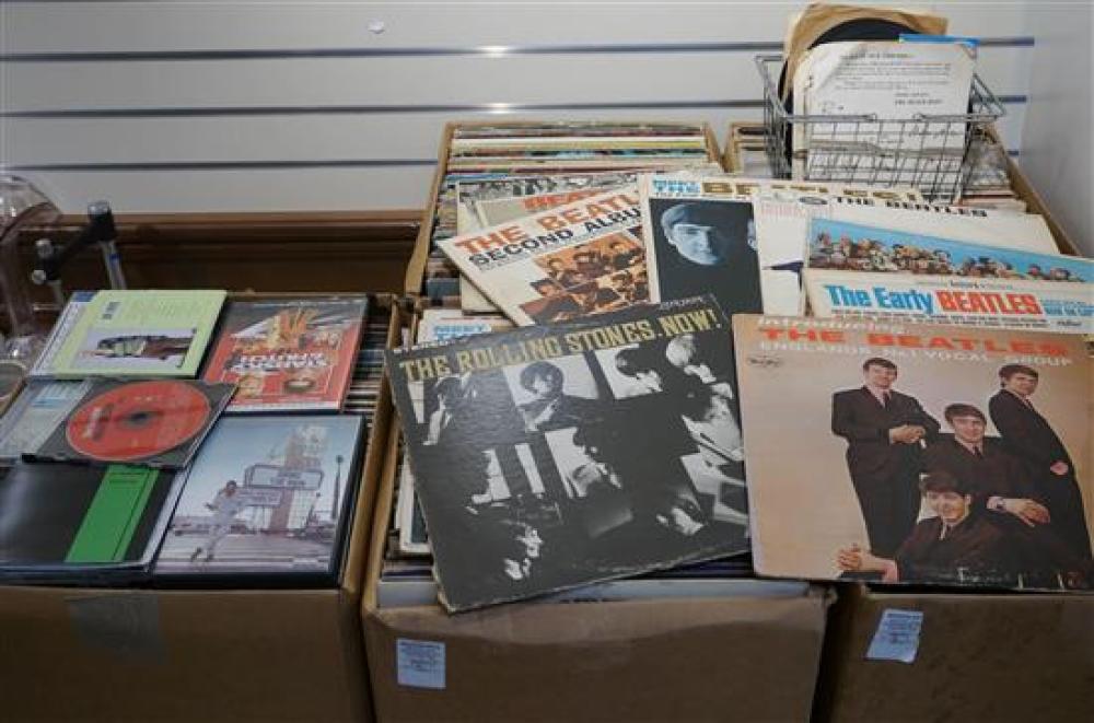 FOUR BOXES OF LONG PLAYING RECORDS  3204f1