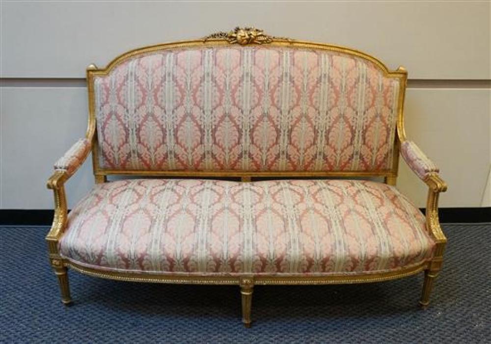 LOUIS XVI STYLE GILT PAINTED AND 320553