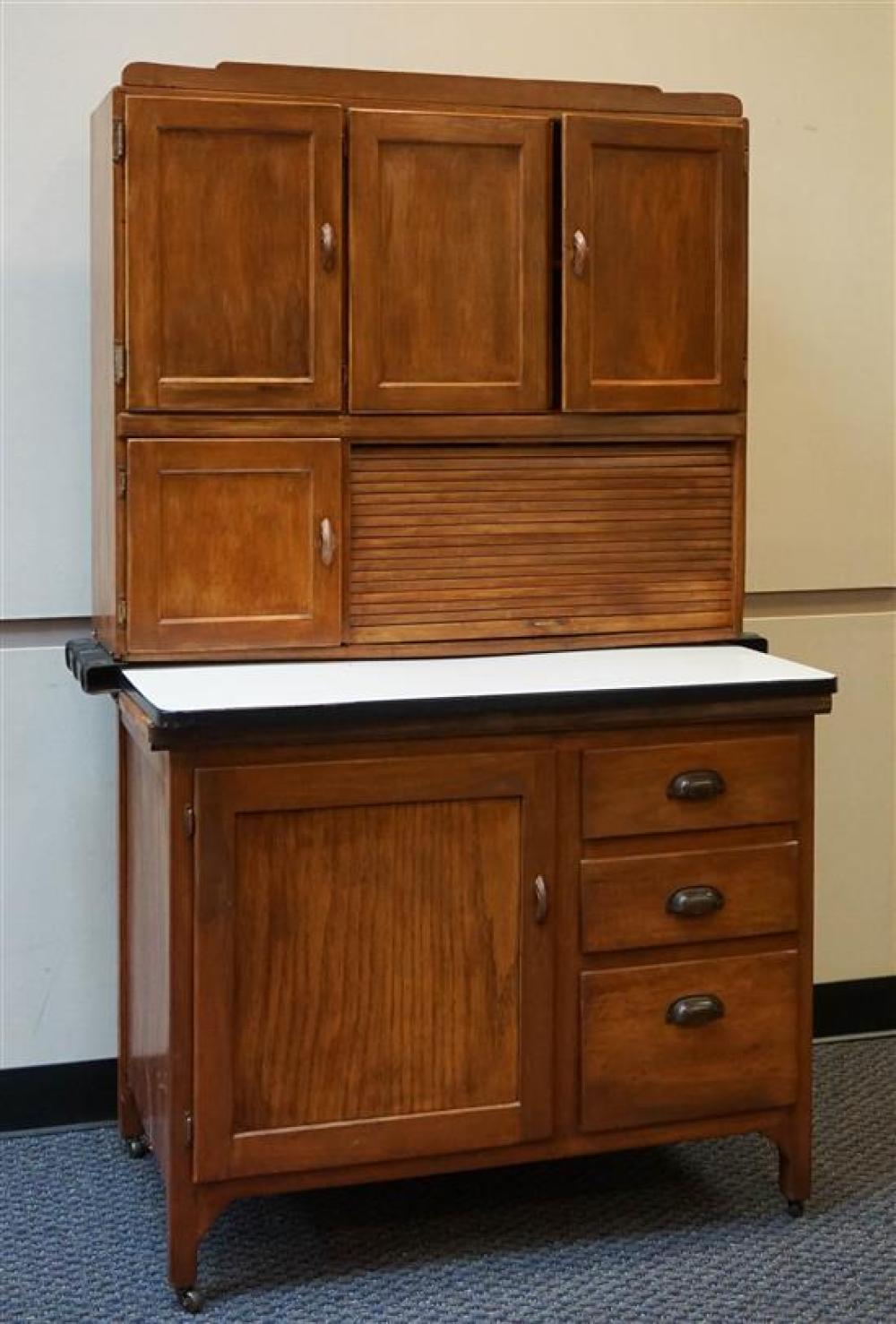 FRUITWOOD WHITE ENAMEL KITCHEN